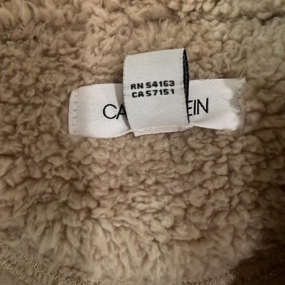 Calvin Klein Teddy Bear Zipper Jacket - Picture 15 of 17